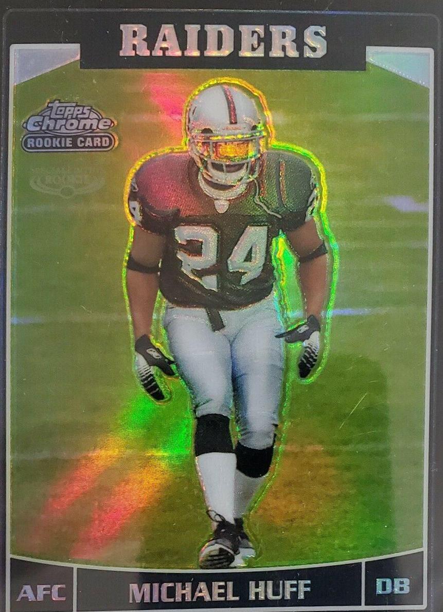 Michael Huff [Black Refractor] #240