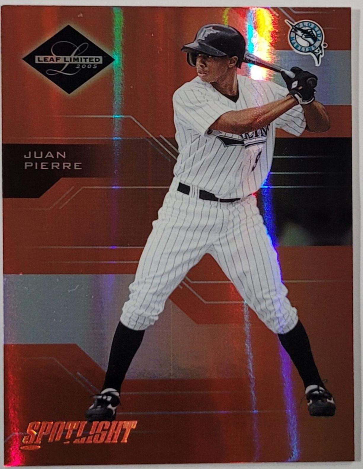 Juan Pierre #120 2005 Leaf Limited Baseball