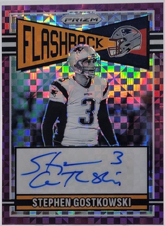 Stephen Gostkowski [Purple Power] #FLA-SGI