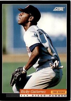 Ricky Gutierrez #271 Baseball Cards 1994 Score