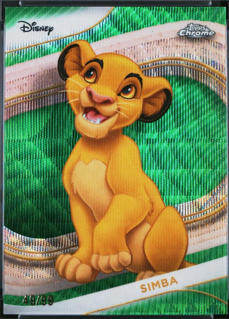 Simba [Green Wave Refractor] #100