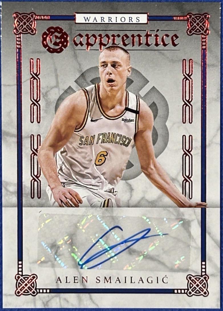 Alen Smailagic #AP-ASM 2019-20 Panini Chronicles Basketball Apprentice Signatures