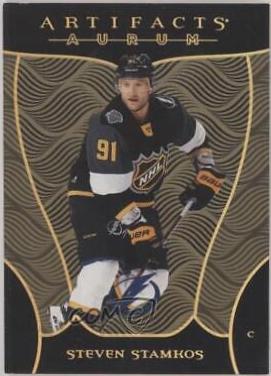 Steven Stamkos #A-ST Hockey Cards 2022 Upper Deck Artifacts Aurum