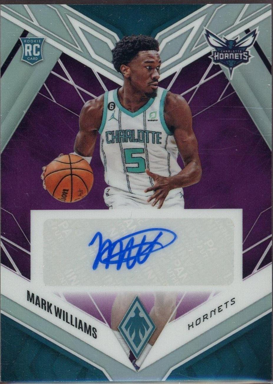 Mark Williams #PRA-MAW Basketball Cards 2022 Panini Chronicles Phoenix Rookie Autographs