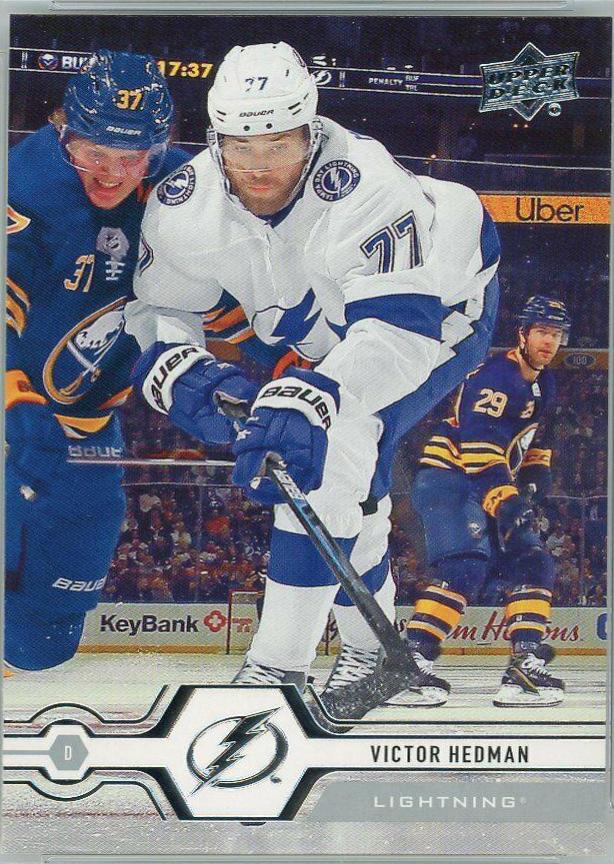 Victor Hedman #27 2019-20 Upper Deck Hockey