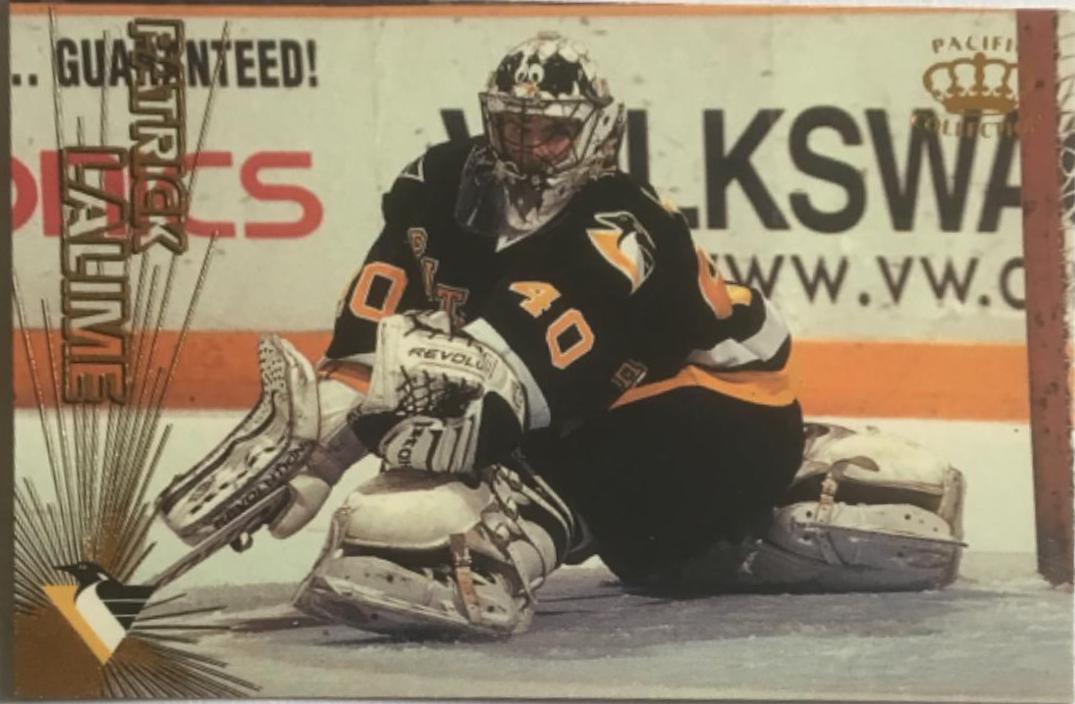 Patrick Lalime #40 Hockey Cards 1997 Pacific Crown
