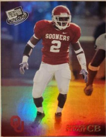 Derrick Strait #43 Football Cards 2004 Press Pass