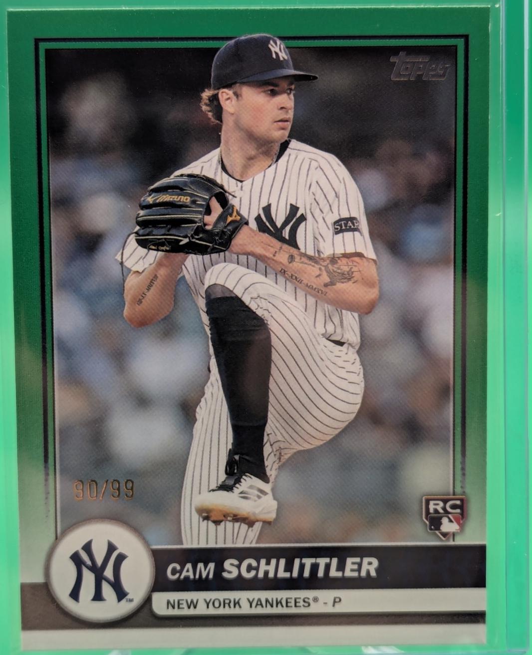Cam Schlittler [Green] #76