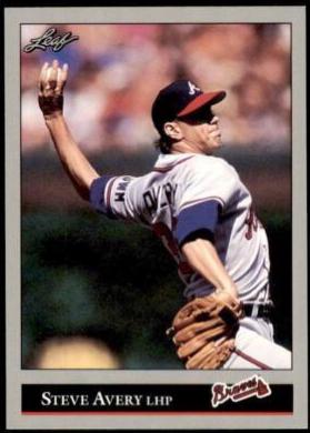 Steve Avery #59 Baseball Cards 1992 Leaf