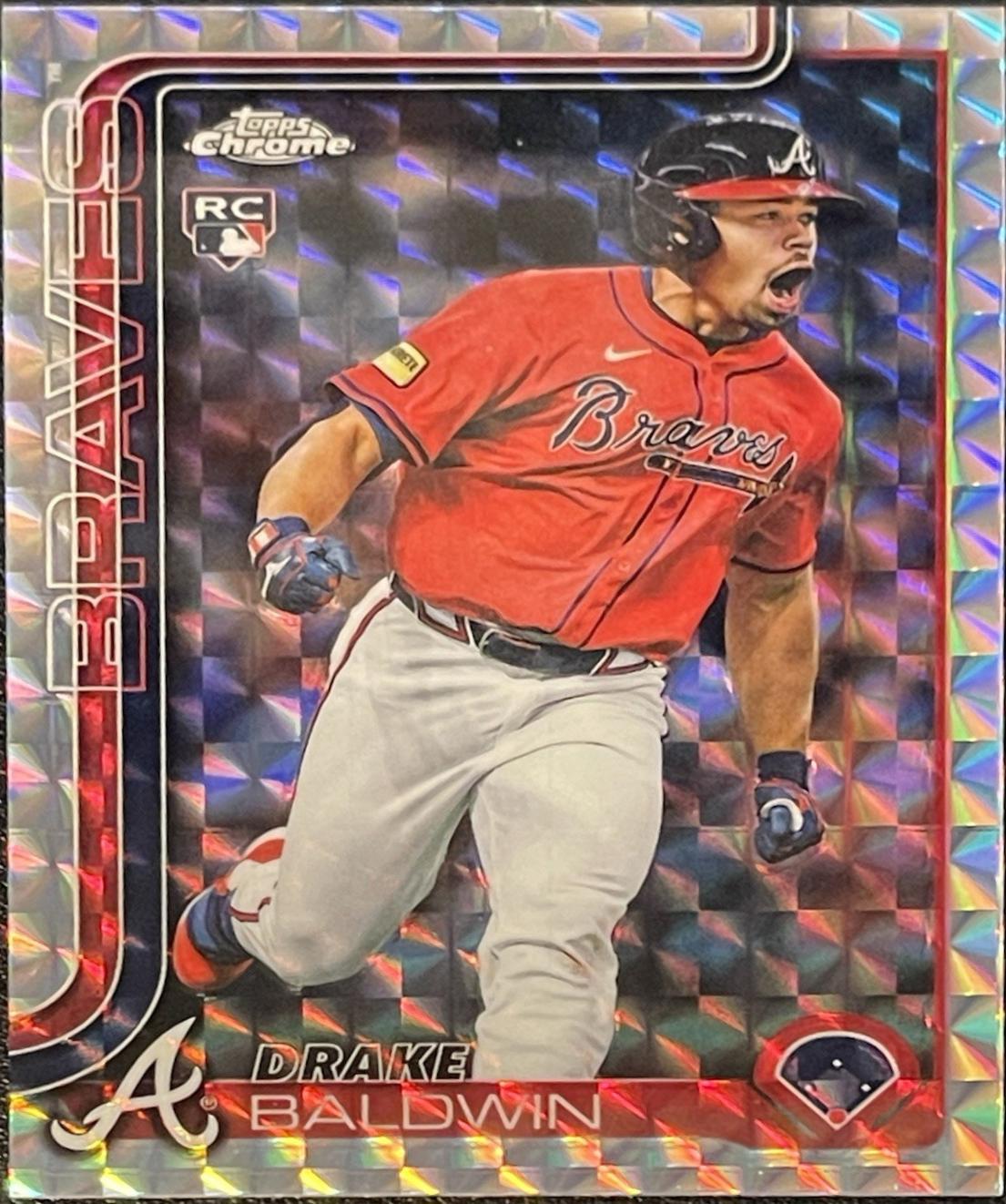 Drake Baldwin [Geometric Refractor] #USC96 Prices | 2025 Topps Chrome ...