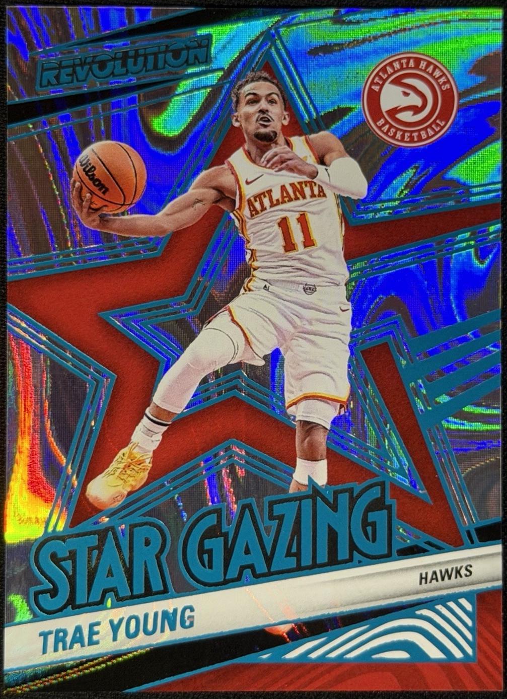 Trae Young [Teal Swirl] #8