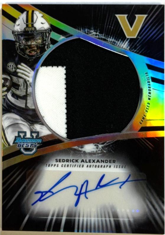 Sedrick Alexander #JRA-SA