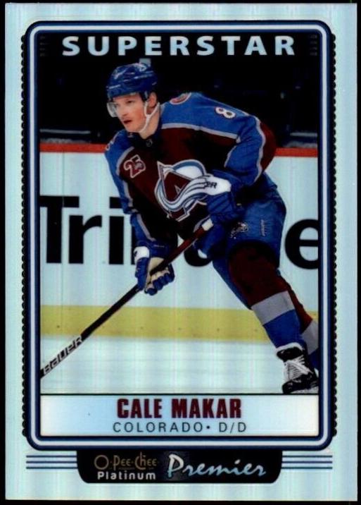 Cale Makar #OP27 Hockey Cards 2021 O-Pee-Chee Platinum Premier