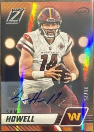 Sam Howell [Silver] #100 Prices | 2023 Panini Zenith Autograph ...