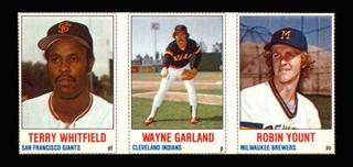 Robin Yount, Terry Whitfield, Wayne Garland
