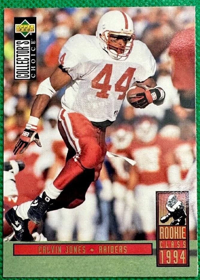 Calvin Jones #22 Football Cards 1994 Collector's Choice