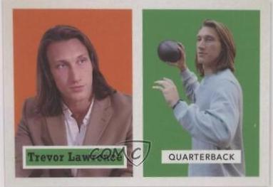Trevor Lawrence #3 Football Cards 2021 Topps X Trevor Lawrence