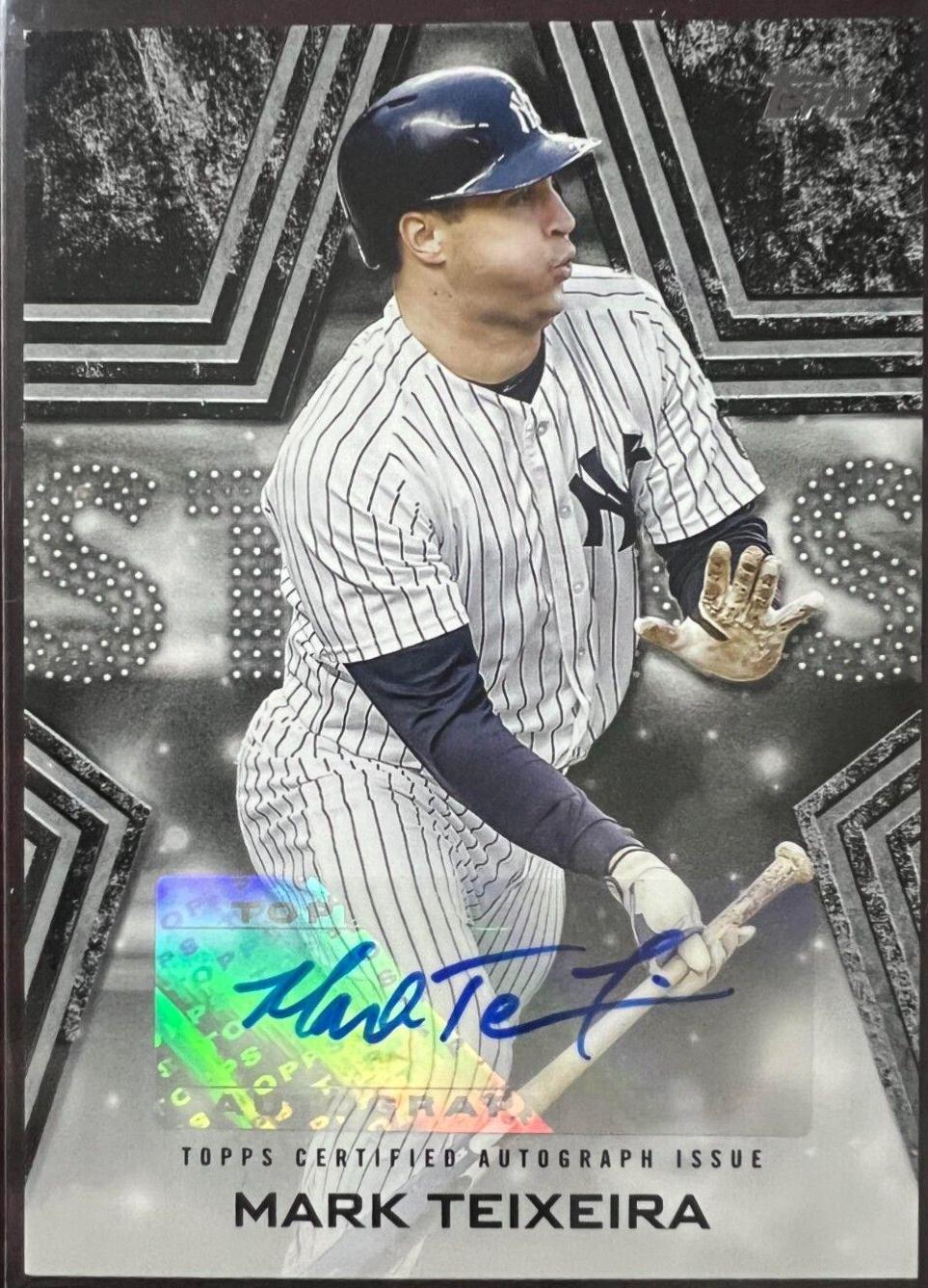 Mark Teixeira [Black] #BSA-MTE