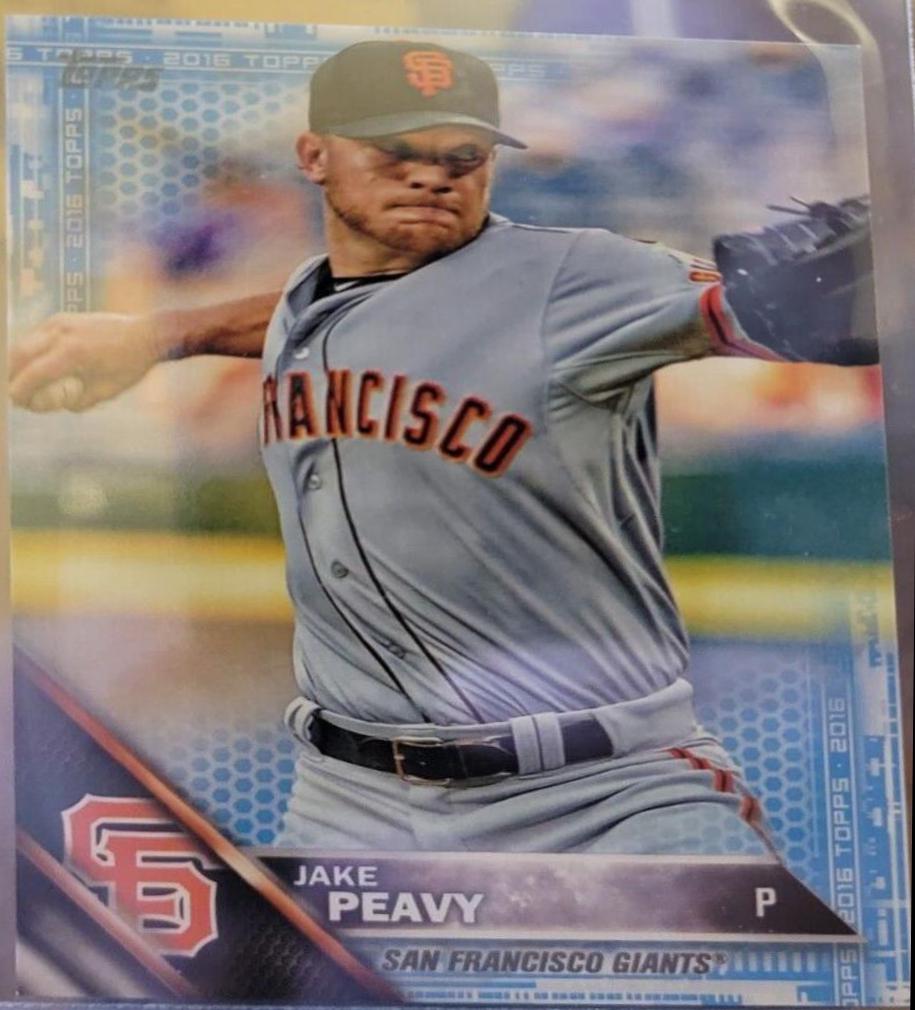 Jake Peavy [Blue] #320