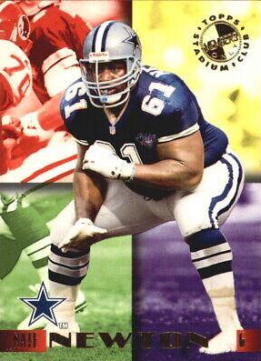 Nate Newton #25 Football Cards 1995 Stadium Club Members Only 50