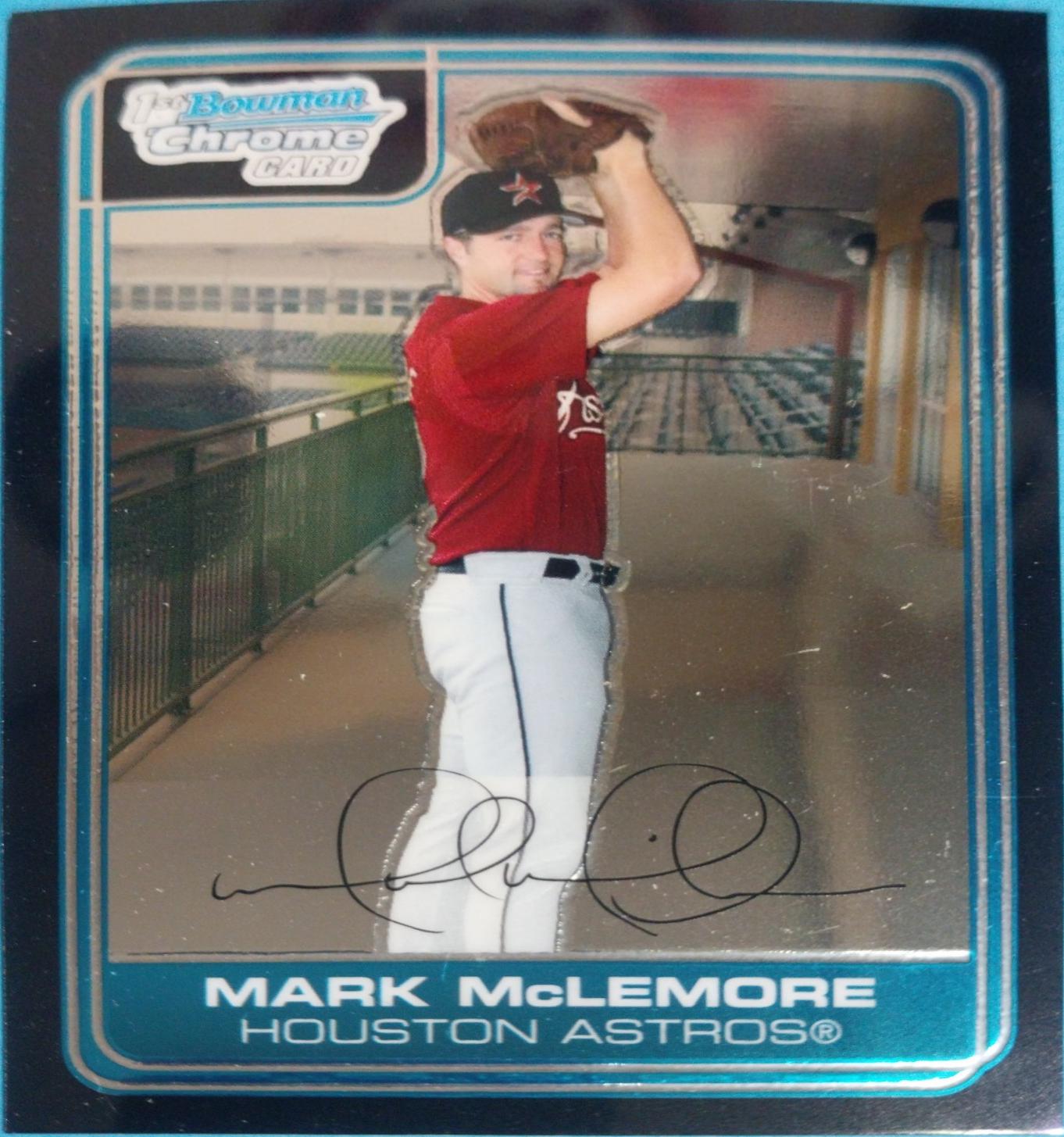 Mark McLemore #BC103 2006 Bowman Baseball Chrome Prospects