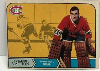 Rogatien Vachon #164 Hockey Cards 1968 O-Pee-Chee