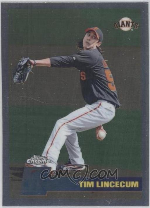 Tim Lincecum #VC-10 Baseball Cards 2011 Topps Chrome Vintage