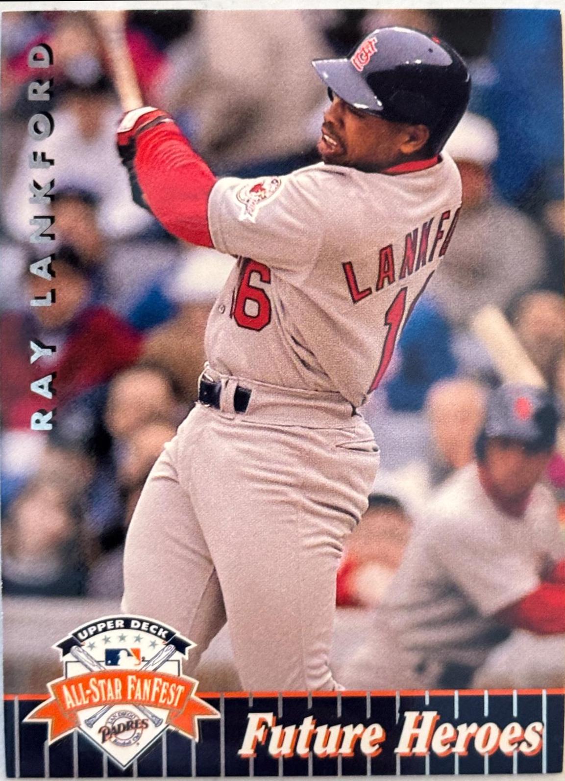 Ray Lankford #8 Baseball Cards 1992 Upper Deck Fanfest All Star Game
