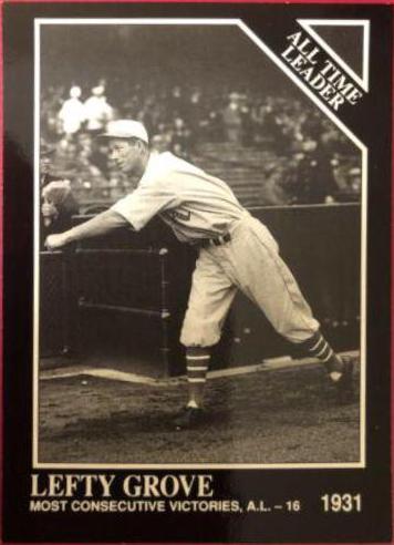 Lefty Grove #255 1991 Conlon Collection Baseball