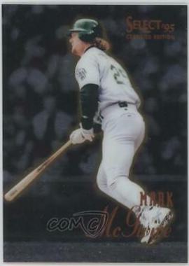 Mark McGwire #50 Baseball Cards 1995 Select Certified