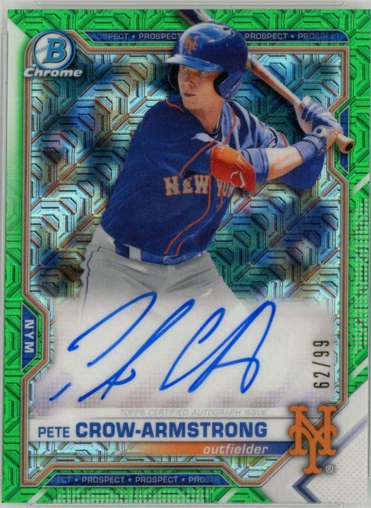 Pete Crow Armstrong [Green Refractor] #BMA-PC