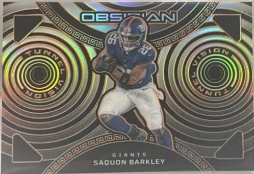 Saquon Barkley [Orange Electric Etch] #21