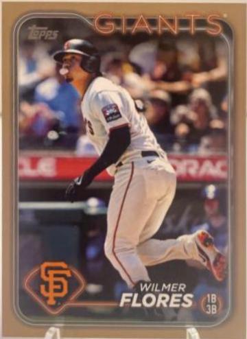Wilmer Flores [Gold] (2024 Topps)