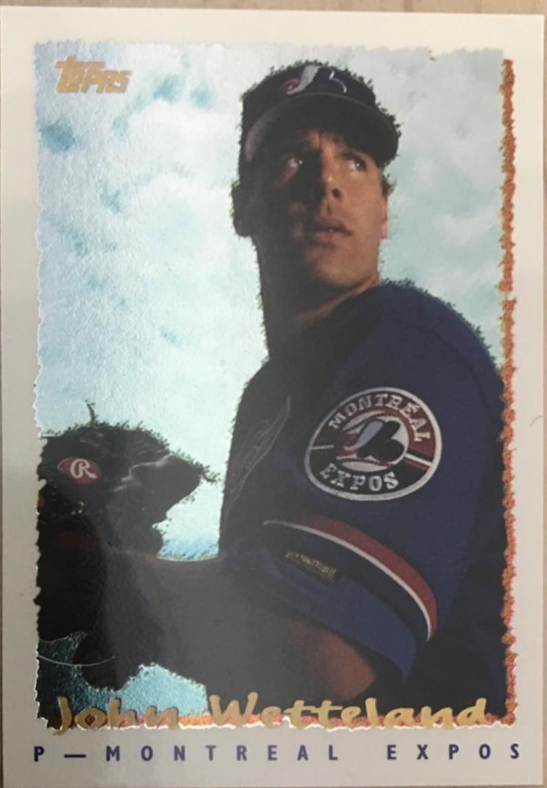 John Wetteland #18 Baseball Cards 1995 Topps Cyberstats