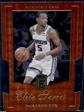 De'Aaron Fox [Orange Die-Cut] #19