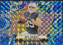 Brock Bowers [Blue Reactive] #286 Football Cards 2024 Panini Mosaic Prices