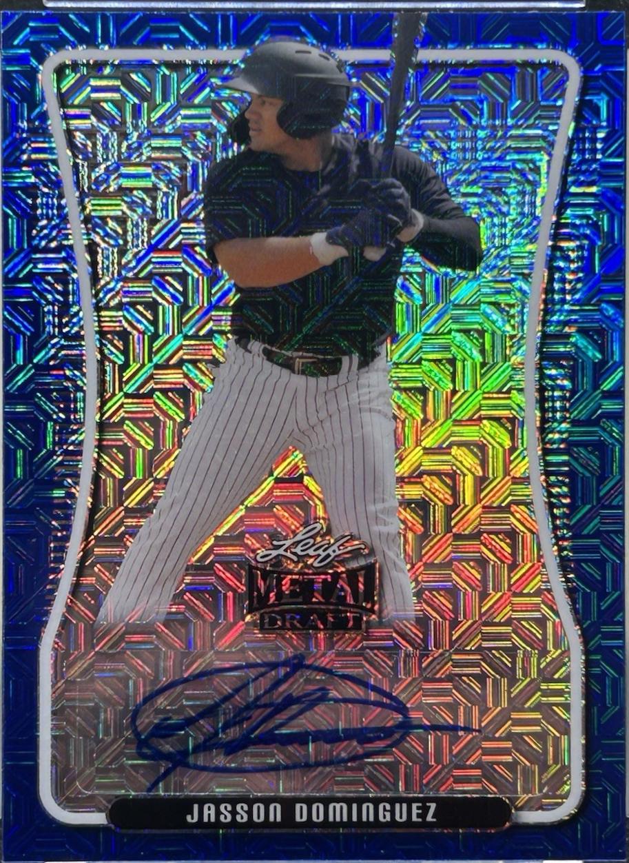 Jasson Dominguez [Blue Mojo] #BA-JD1