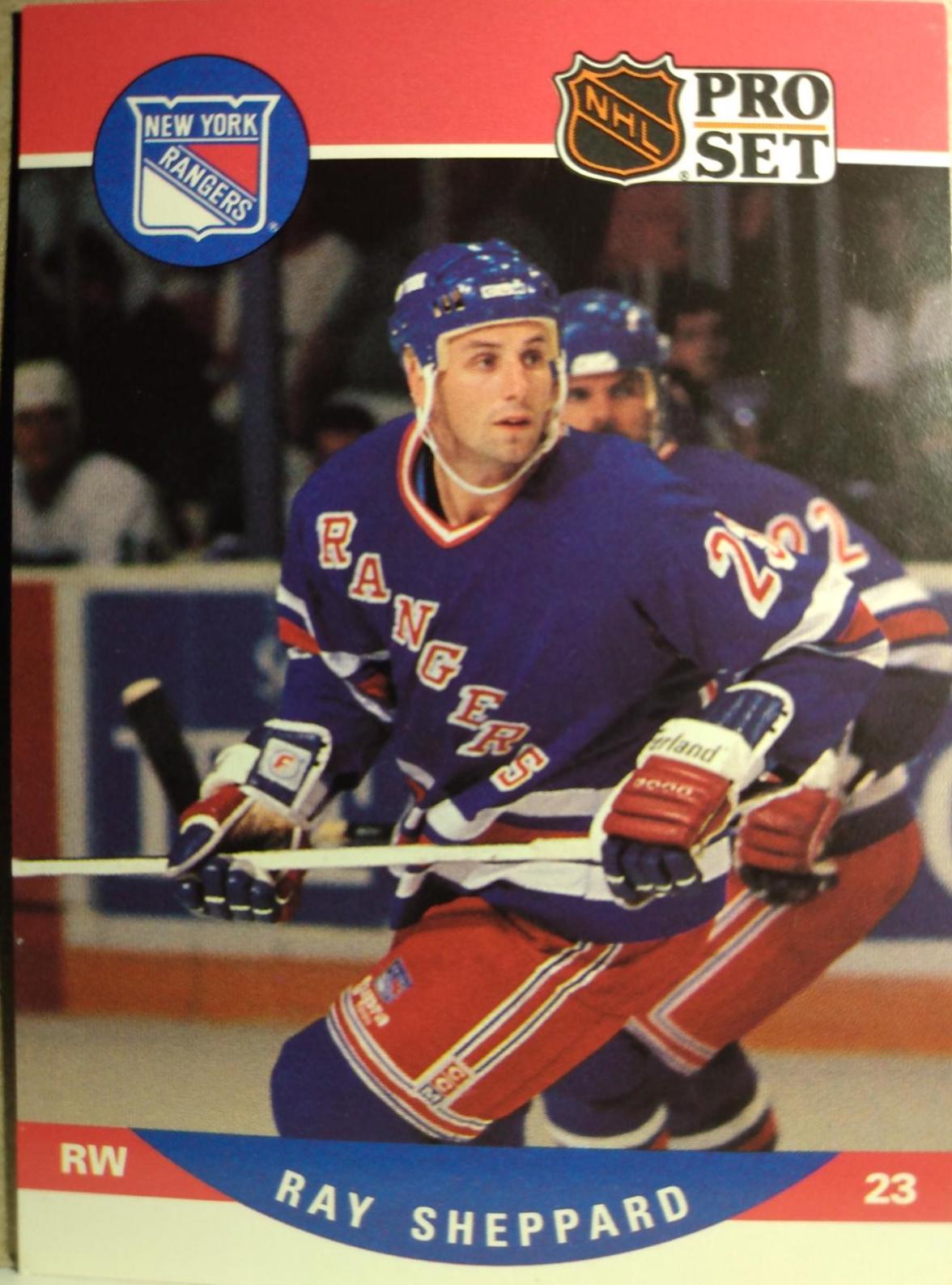 Ray Sheppard #496 Hockey Cards 1990 Pro Set