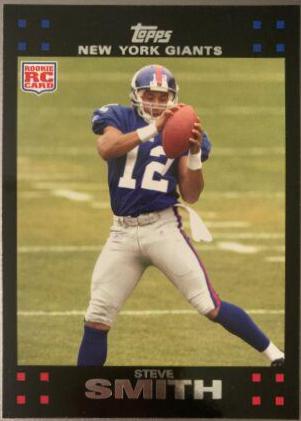 Steve Smith #331 Football Cards 2007 Topps