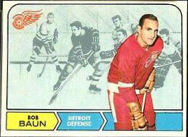 Bob Baun #24 Hockey Cards 1968 O-Pee-Chee