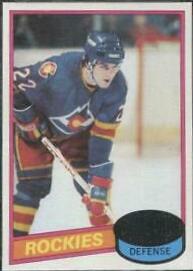 Joel Quenneville #19 Hockey Cards 1980 Topps