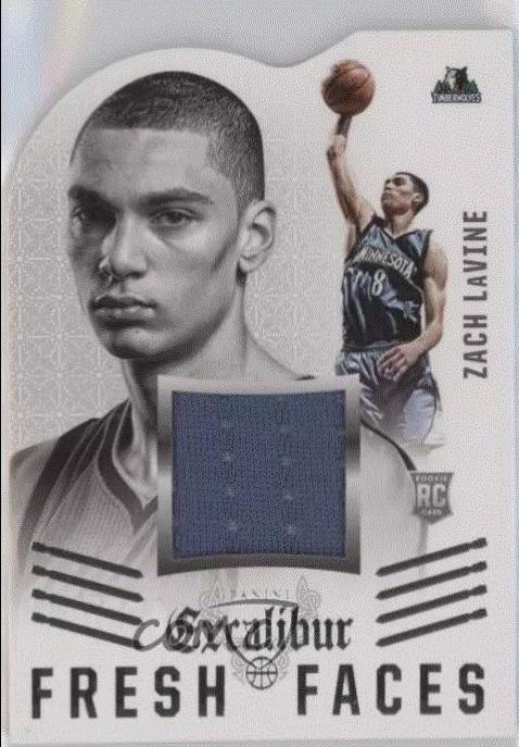 Zach Lavine #14 Basketball Cards 2014 Panini Excalibur Fresh Faces