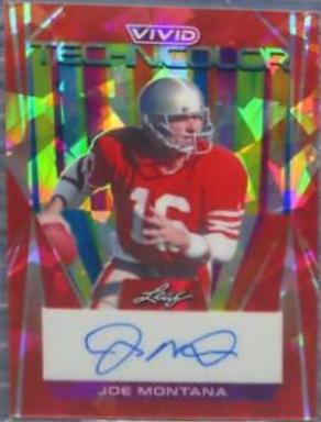 Joe Montana [Crystal Red] #T-JM1