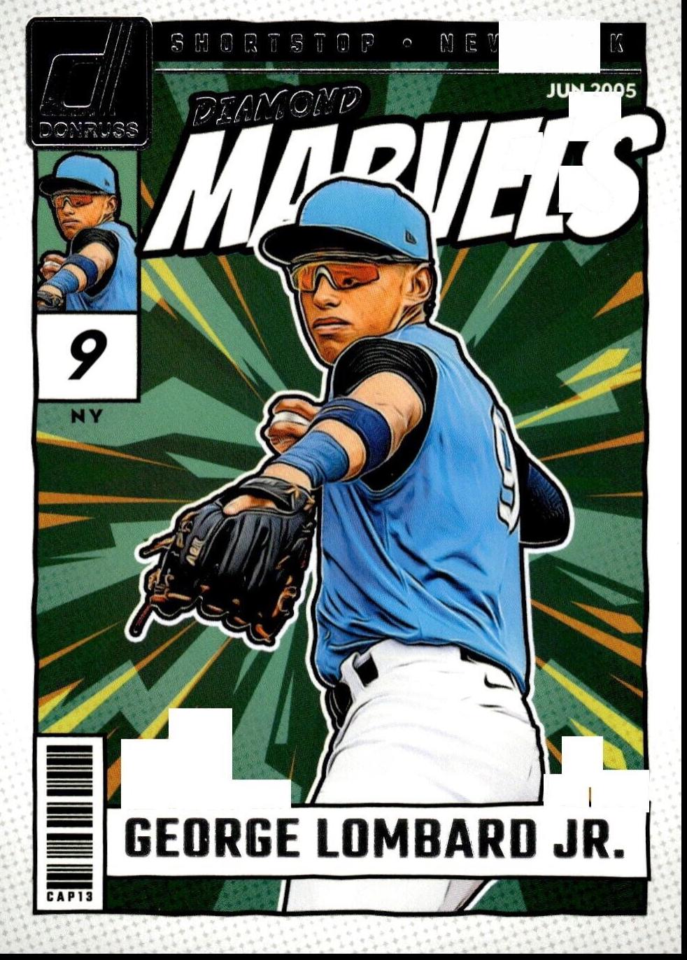 George Lombard Jr. #3 Baseball Cards 2024 Donruss Diamond Marvels