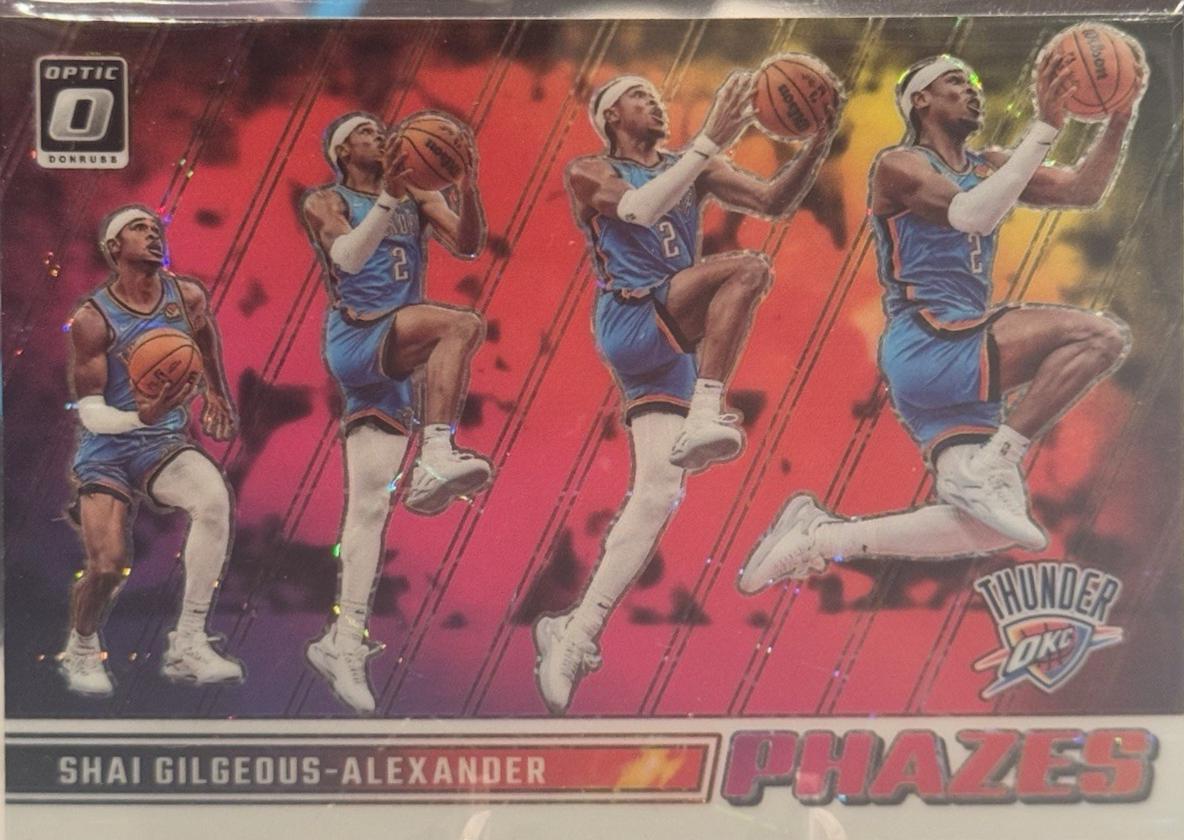 Shai Gilgeous-Alexander #7 2024 Panini Donruss Optic Phazes Basketball