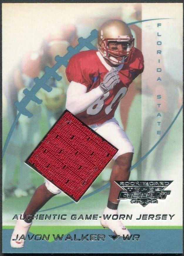 Javon Walker #158 2002 Topps Debut Football