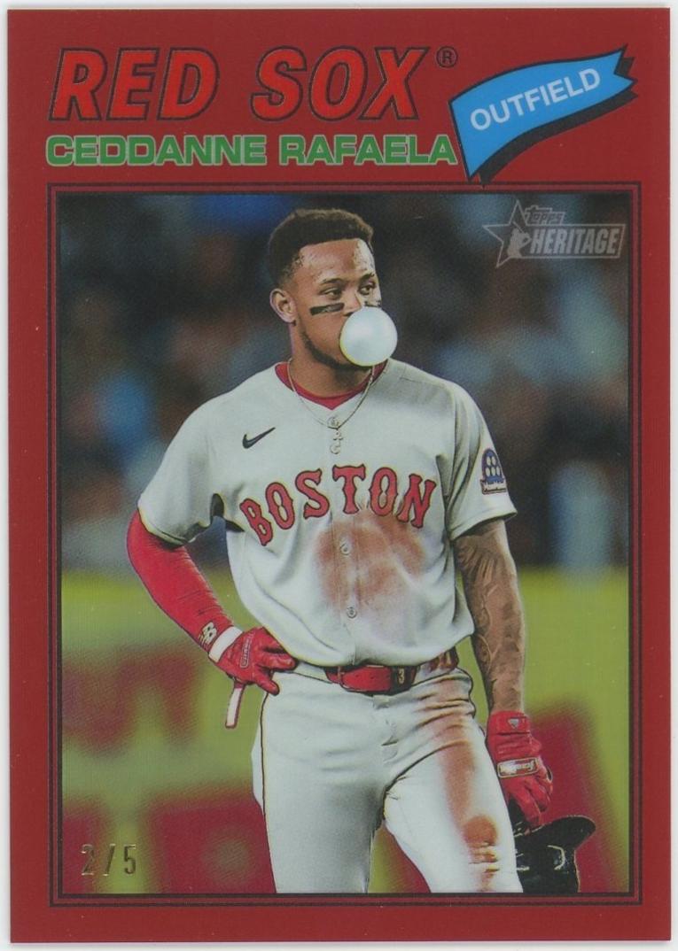 Ceddanne Rafaela [Red Bordered Chrome] #397