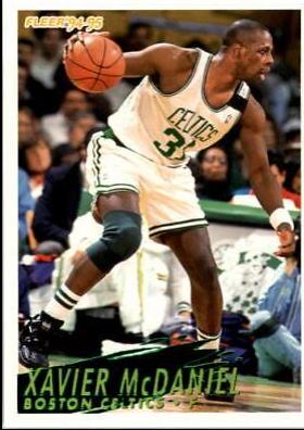 Xavier McDaniel #15 Basketball Cards 1994 Fleer