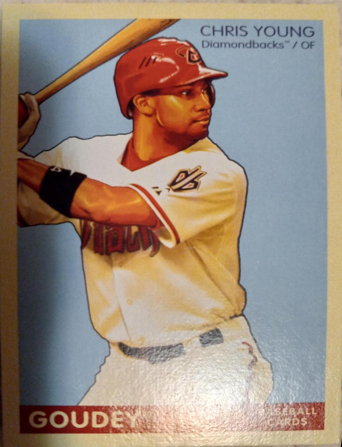 Chris Young #7 Baseball Cards 2009 Upper Deck Goudey
