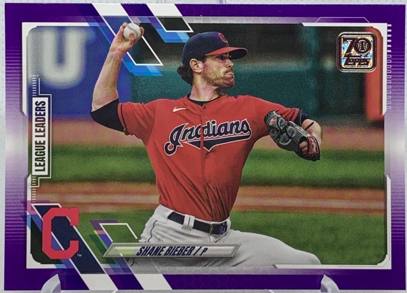 Shane Bieber [Purple] #72
